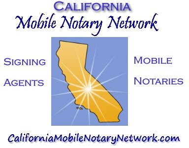 California Mobile Notary Network. Signing agents notarize your refinance, purchase loan documents. Find them in by zip code. 