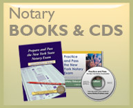 Notary Public books and CDs